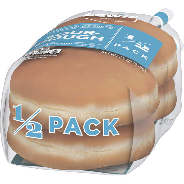 Lewis Bake Shop Sourdough Half Pack Burger Buns
