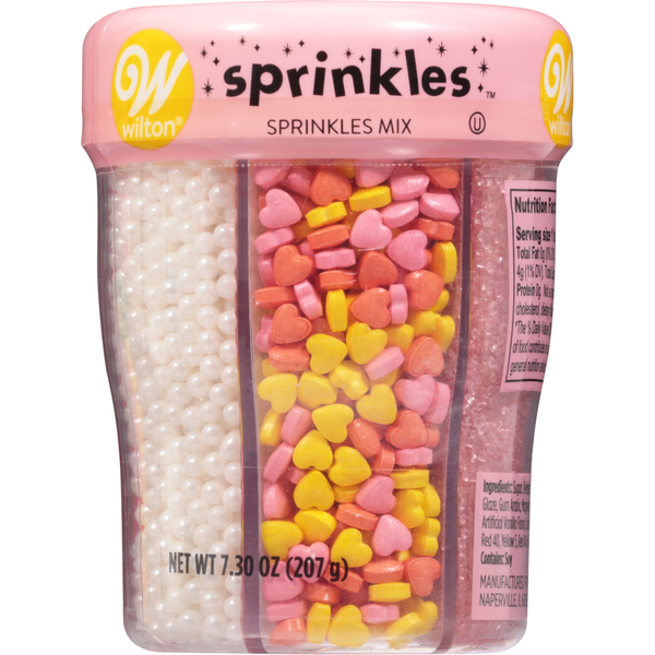 Wilton Sprinkles Mix, Primary Pinks