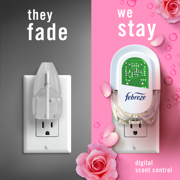 Febreze Plug In Air Freshener Scented Oil Refill, Romance & Desire Scent