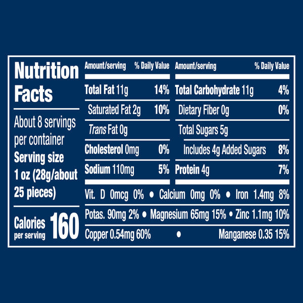 Planters Deluxe Whole Cashews Honey Roasted, 8.25 OZ