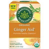 Traditional Medicinals Organic Ginger Aid, Caffein...
️