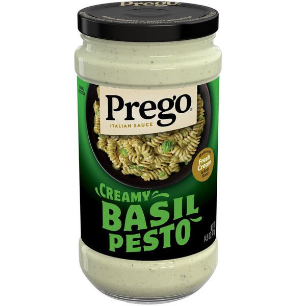 Prego Creamy Basil Pesto Pasta Sauce