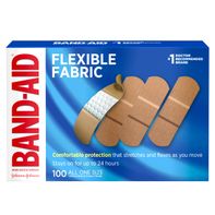 BAND-AID Flexible Fabric Adhesive Bandages, All On...
️ DestGlow