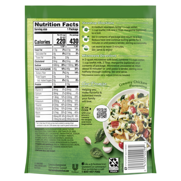 Knorr Pasta Sides Creamy Chicken