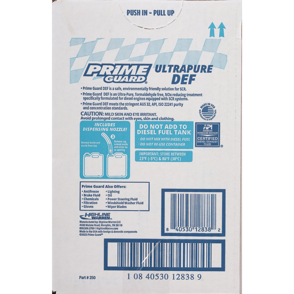 Prime Guard Ultrapure Diesel Exhaust Fluid