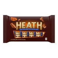 HEATH Chocolatey English Toffee Candy Bars, 1.4 oz (6 Count)