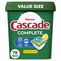 Cascade Complete Dishwasher Pods, Lemon️