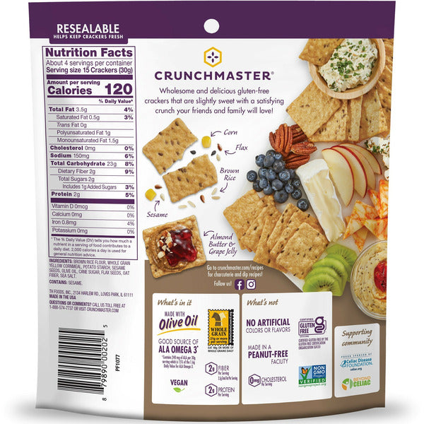 Crunchmaster Multi-Grain, Sea Salt