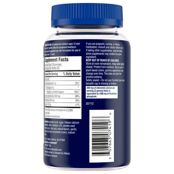 TUMS Gummy Bites Dietary Supplement