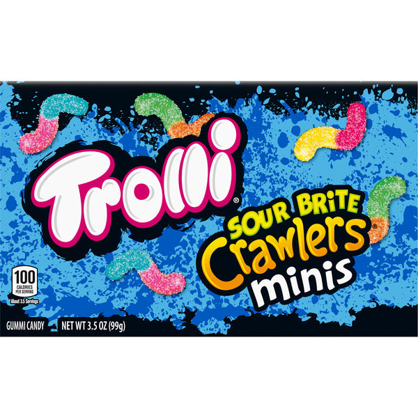 Trolli Gummi Candy, Sour Brite, Minis