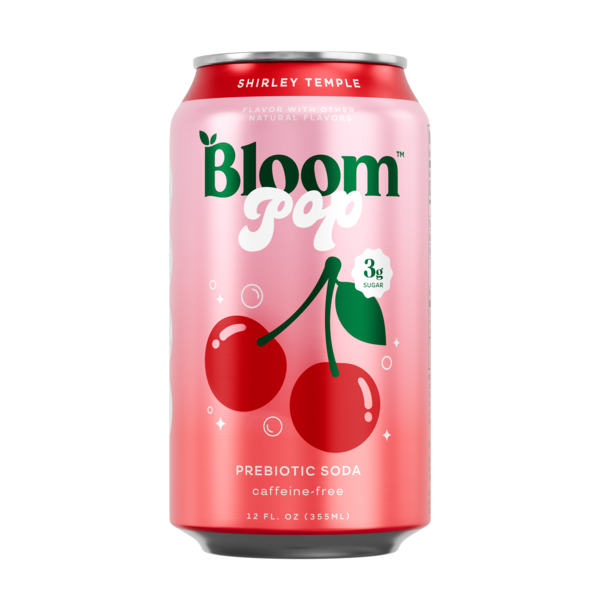 Bloom Pop Shirley Temple Prebiotic Soda