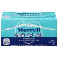 John Morrell Lard, Snow Cap️