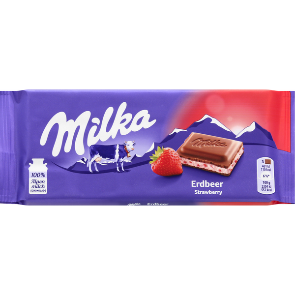 Milka Chocolate, Strawberry