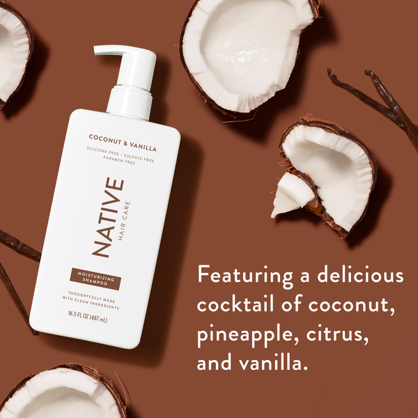 Native Coconut & Vanilla Moisturizing Shampoo