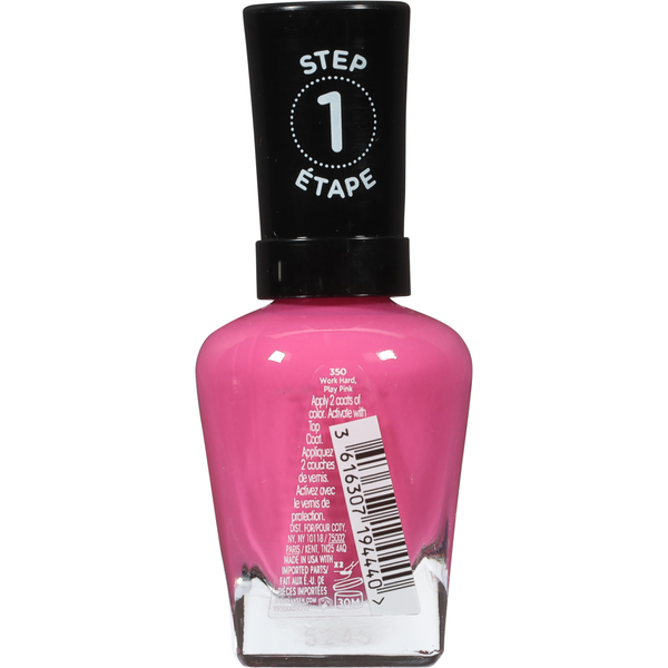 Sally Hansen 350 Work Hard, Play Pink Nail Color