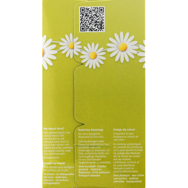 Natracare Panty Liners, Organic, Normal