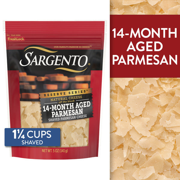 Sargento Reserve Series™ Natural 14-Month Aged Parmesan Shaved Cheese