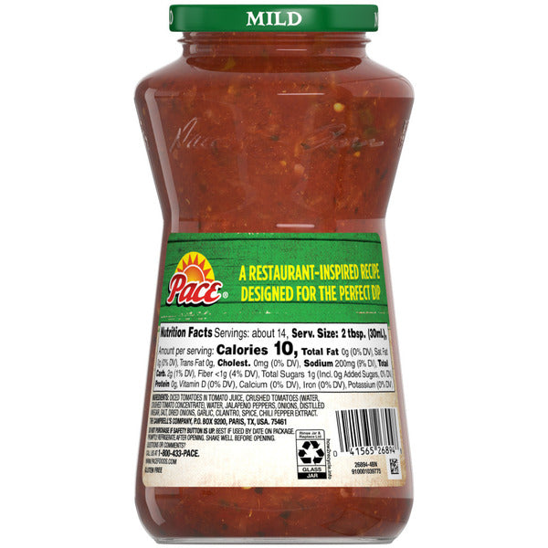 Pace Restaurant Style Salsa, Mild