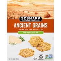 Sesmark Rice Crackers, Parmesan Herb, Ancient Grai...
️