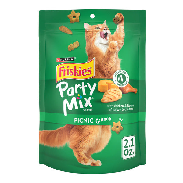Purina Friskies Cat Treats, Party Mix Picnic Crunch