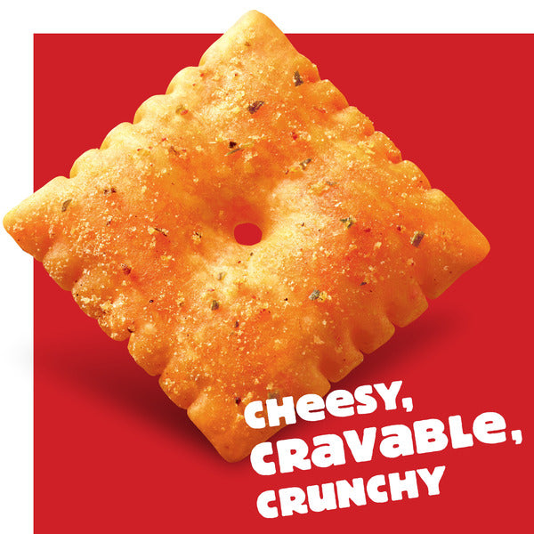 Cheez-It Hot and Spicy Cheese Crackers, Baked Snack Crackers, 12.4 oz