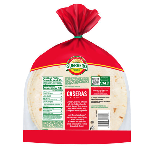Guerrero Soft Taco Flour Tortillas