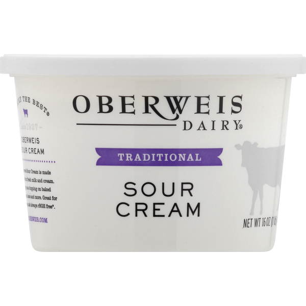 Oberweis Sour Cream, Traditional
