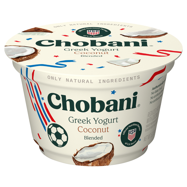 Chobani Reduced Fat Greek Coconut Blended Yogurt