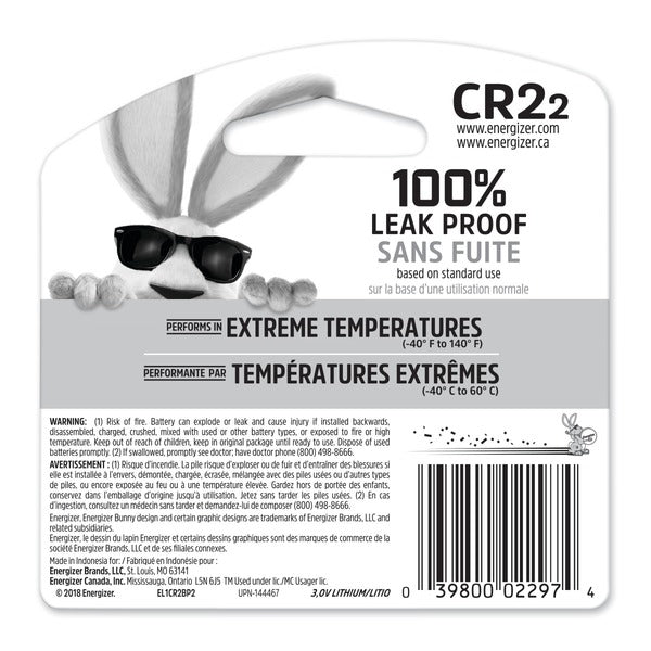 Energizer CR2 Batteries