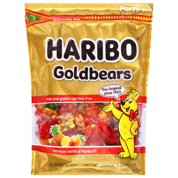 HARIBO Gummi Candy Party Size