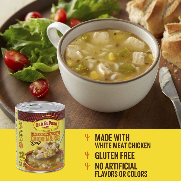 Old El Paso Mexican-Style Chicken and Rice With Corn Canned Soup