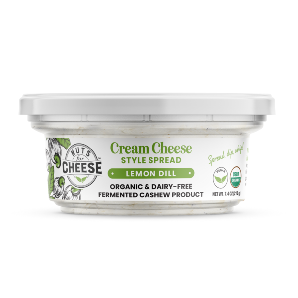 Nuts For Cheese Lemon Dill Cream Cheese Style Spread