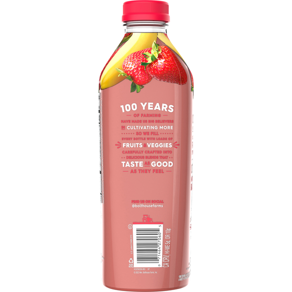 Bolthouse Farms Strawberry Banana 100% Fruit Juice Smoothie