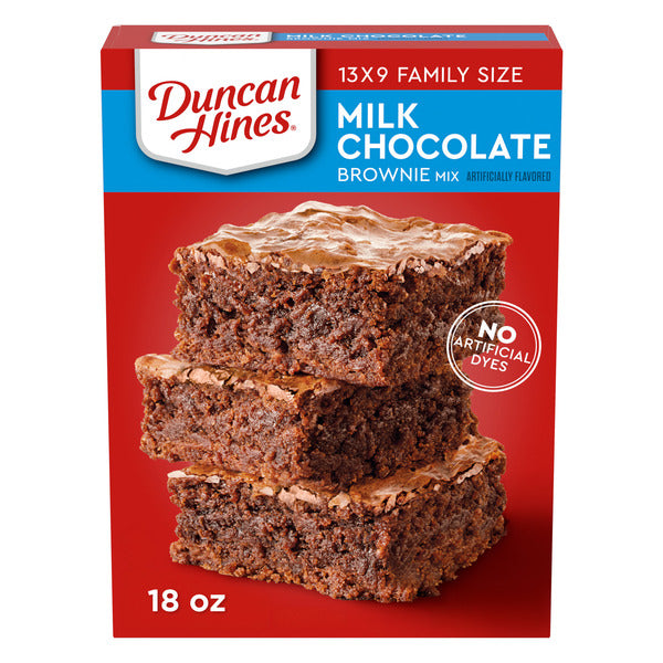 Duncan Hines Family Size Milk Chocolate Brownie Mix