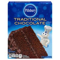 Pillsbury Traditional Chocolate Cake Mix, 15.25 Oz️