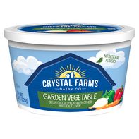 Crystal Farms Cream Cheese Spread, Garden Vegetabl...
️