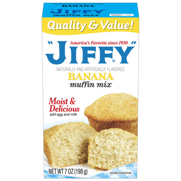 Jiffy® Banana Muffin Mix