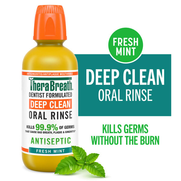 TheraBreath Deep Clean Mouthwash