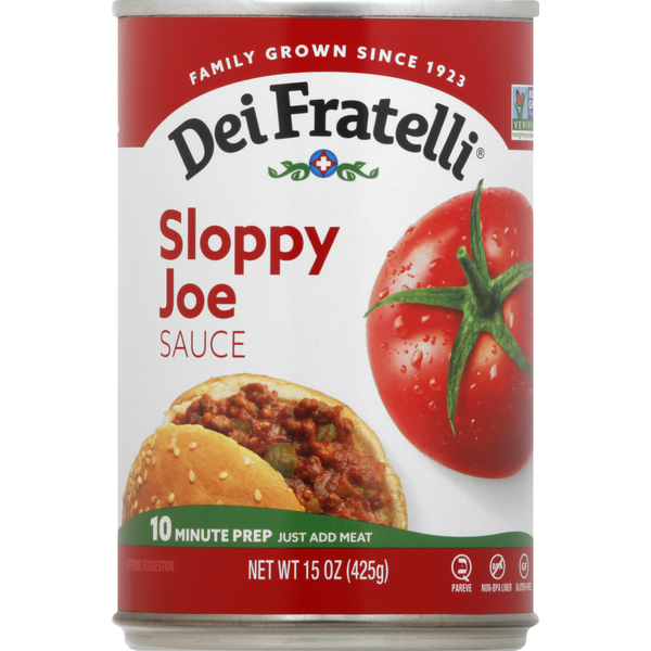 Dei Fratelli Sauce, Sloppy Joe