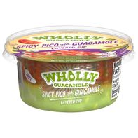 Wholly Guacamole Spicy Pico Dip, 10 OZ️