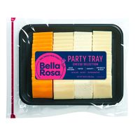 Bella Rosa Cheese Party Tray - Aged Cheddar, Swiss...
️