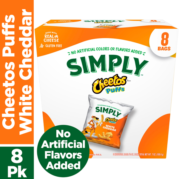 Cheetos White Cheddar Cheese Flavored Puffs