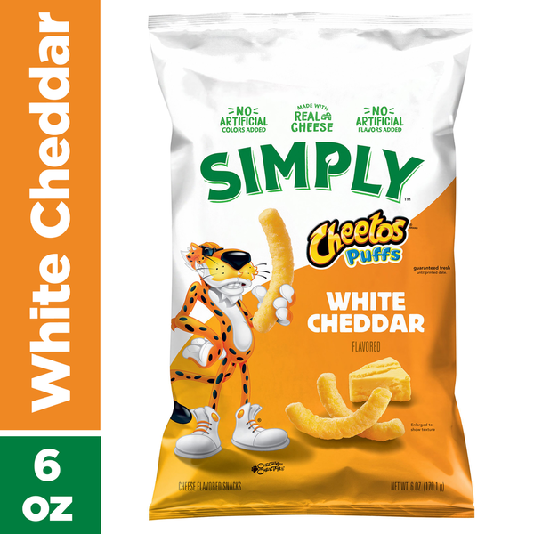 Cheetos White Cheddar Puffs Chips