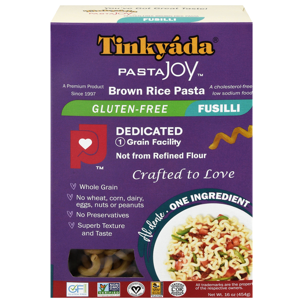 Tinkyada Gluten Free, Brown Rice Pasta, Fusilli