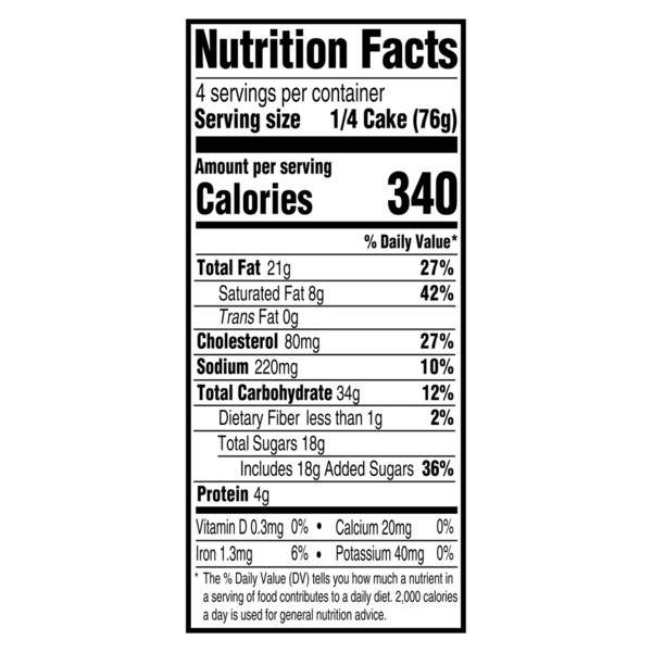 Sara Lee Pound Cake, Classic