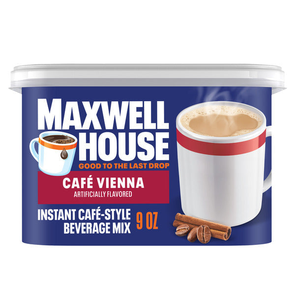 Maxwell House Cafe Vienna Instant Cafe-Style Beverage Mix