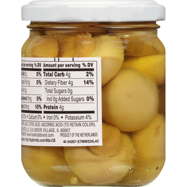 Food Club Mushrooms, Whole
