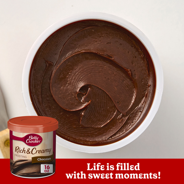 Betty Crocker Rich and Creamy Chocolate Frosting
