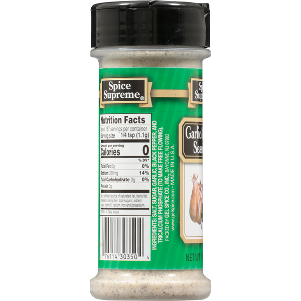 Spice Supreme Garlic & Pepper Seasoning