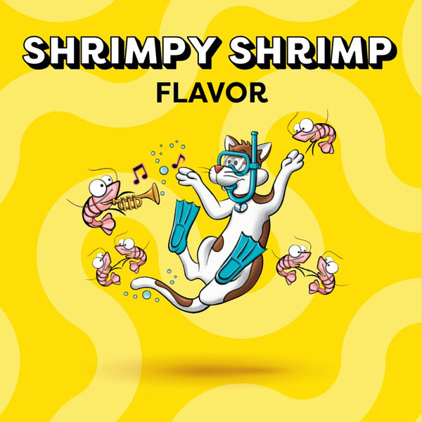 TEMPTATIONS Classic Crunchy and Soft Cat Treats Shrimp Flavor